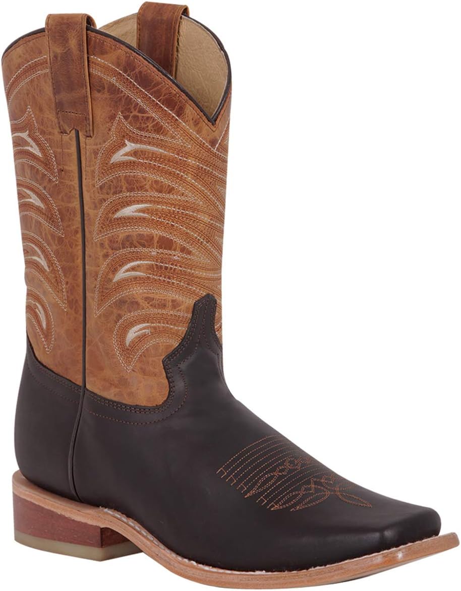 

Мужские ковбойские сапоги El General Western Rodeo из настоящей кожи Crazy, шоколад, модель Rod-19 Generic