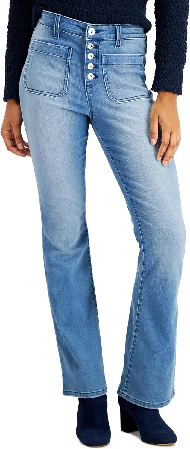 

Style & Co. Женские джинсы Bootcut с высокой посадкой