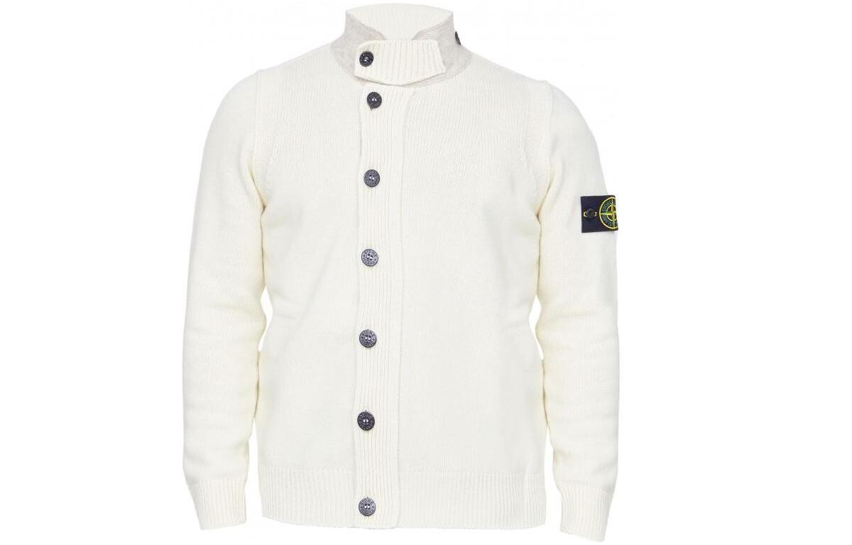 

Свитер мужской Off White Stone Island, кремовый