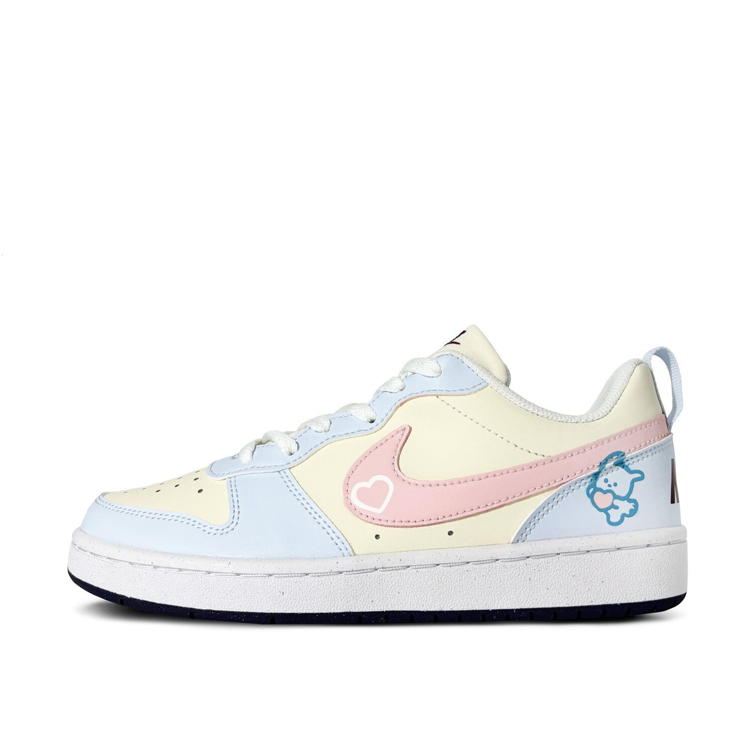 

Кроссовки Nike Court Borough Skateboarding Shoes Women's Low-top Yellow, цвет Love Rabbit