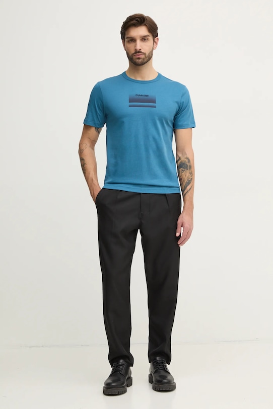 Футболка Calvin Klein, бирюзовый — фото 2