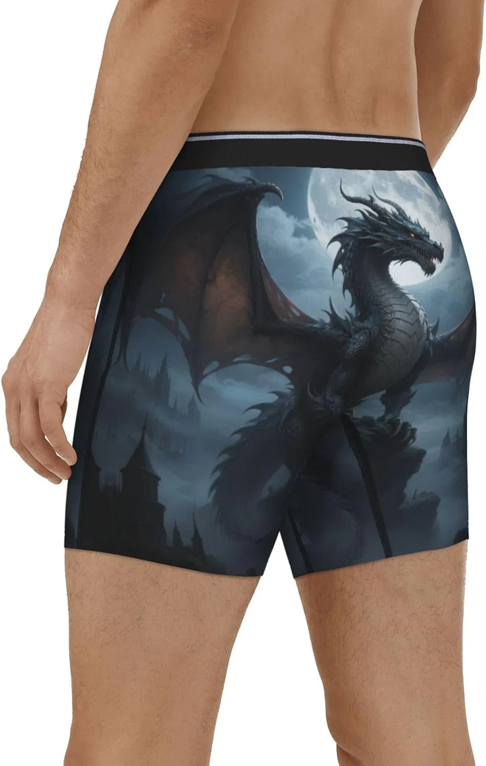 Боксеры с принтом Dragon, Black Dragon — фото 3