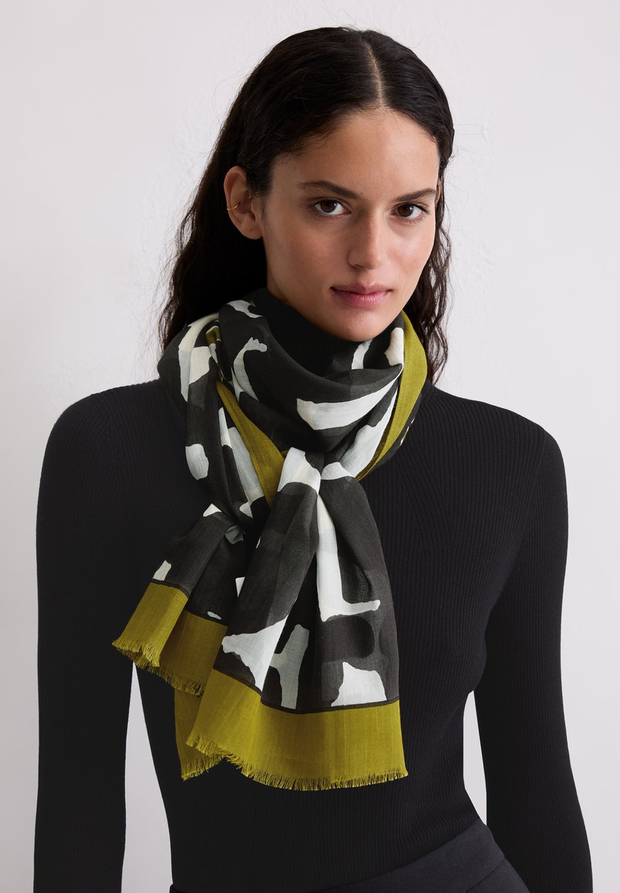 

Шарф Marc O'Polo SCHAL MIT ALLOVER-PRINT , Dark Blue/Light Blue