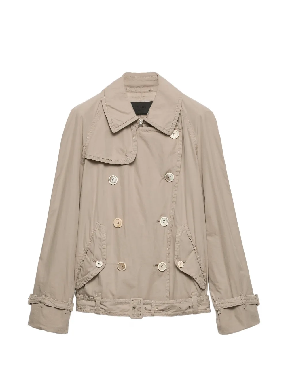 

Куртка на пуговицах Prada, бежевый