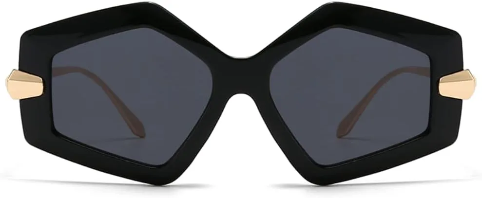 

Солнцезащитные очки с защитой UV400 | Большая оправа, градиентные линзы | Для женщин и мужчин, для занятий спортом на открытом воздухе и вождения DSVIGF, Beige