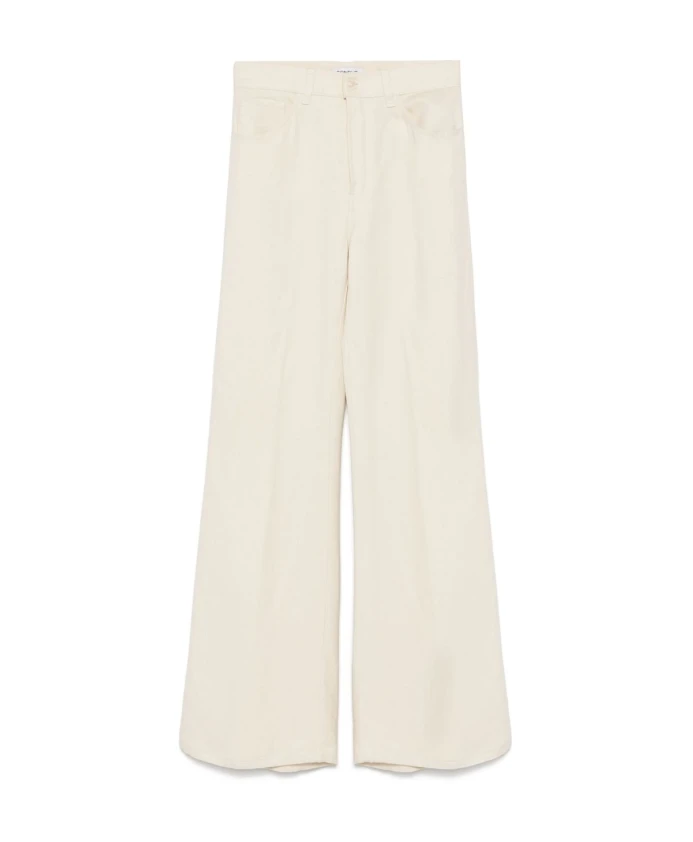 

Брюки янтарного цвета с широкими штанинами Dondup, бежевый