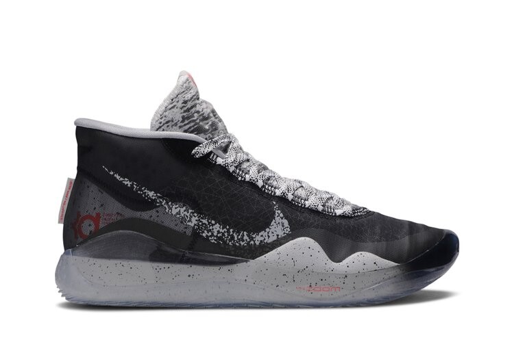 

Кроссовки Nike Zoom KD 12 'Black Cement', черный
