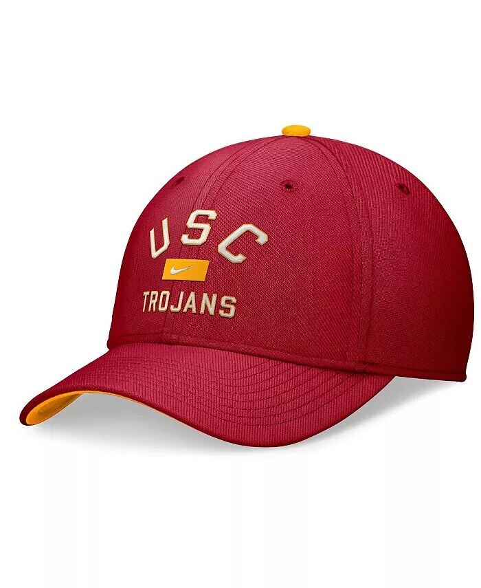 

Мужская кепка Cardinal USC Trojans Primetime с галочкой Nike, красный
