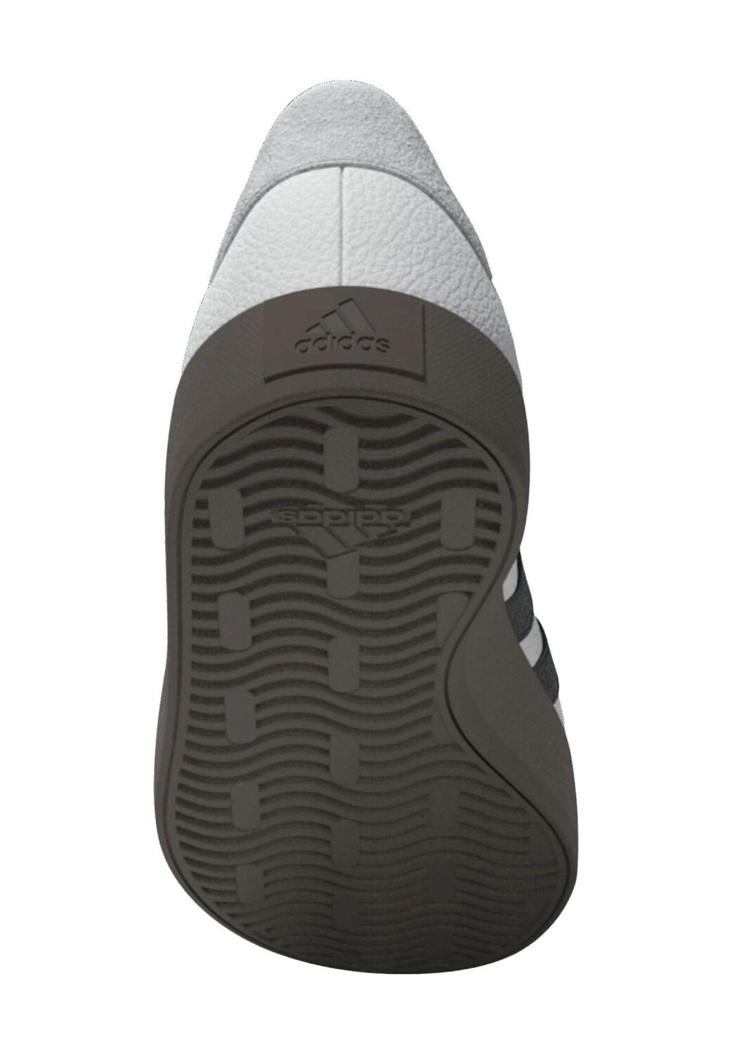 Мужские кожаные кроссовки VL Court 3.0 adidas, цвет Ftwwht Cblack Greo — фото 4