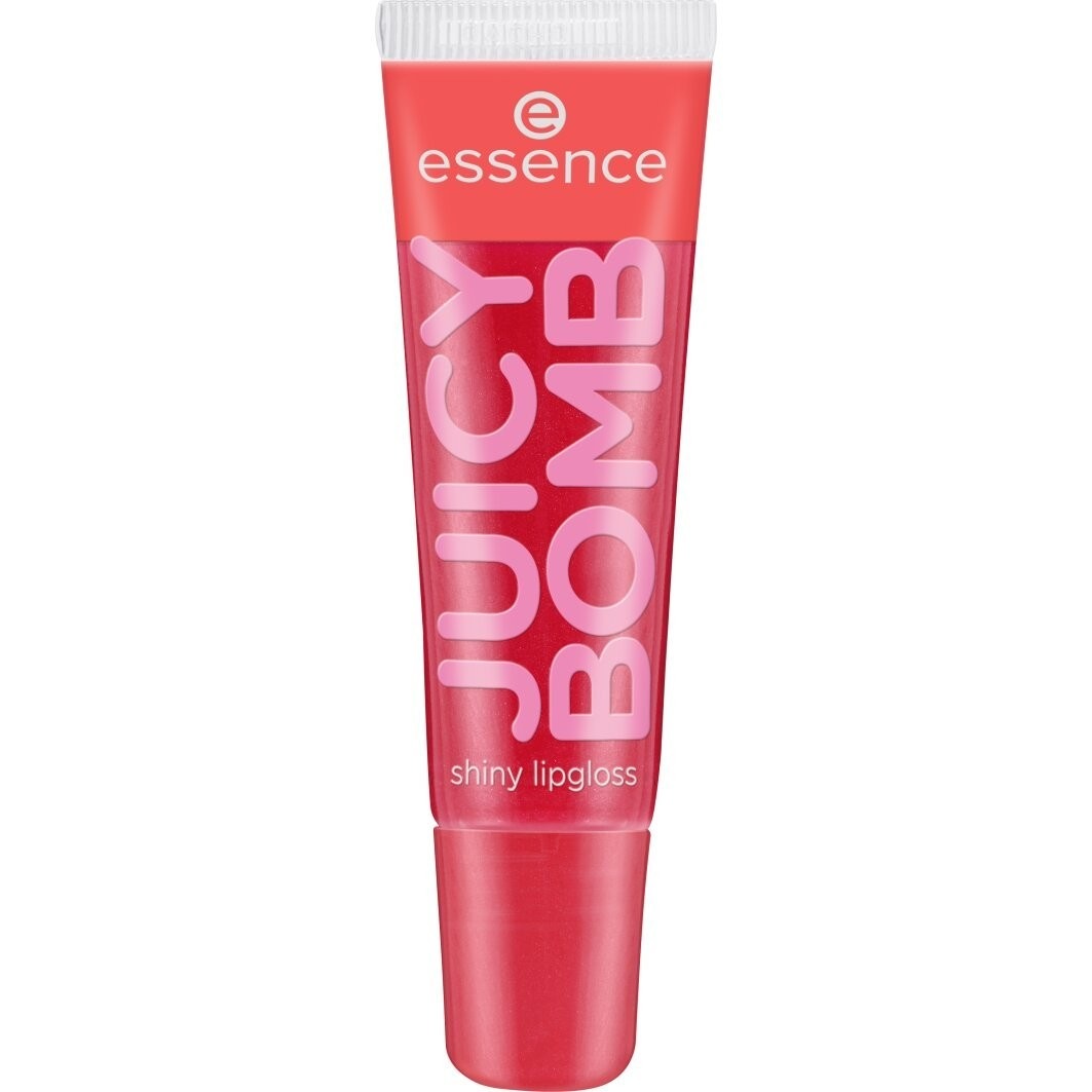 Блеск для губ juicy bomb shiny Essence, 104 - poppin' pomegranate, объем 10 мл — фото 3