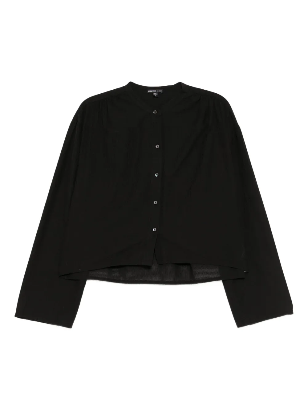 

Рубашка без воротника James Perse, черный