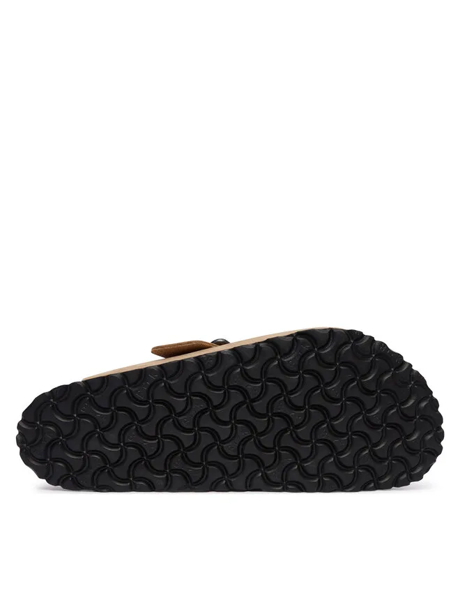 Birkenstock Мюли с проволочной пряжкой Boston Wire Buckle 1031584, бежевый — фото 4