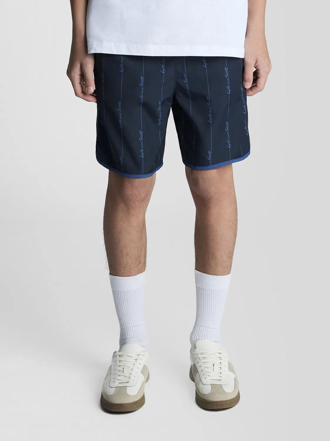 Пляжные шорты Lyle & Scott, Navy/Royal Blue — фото 2