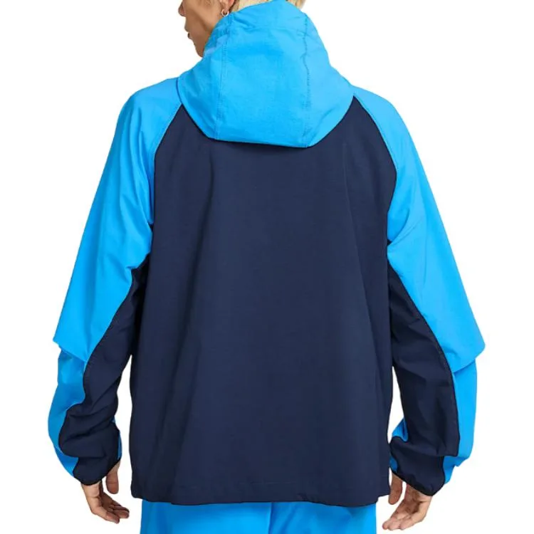 Nike Куртка Men's Obsidian Color/Light Photo Blue — фото 4