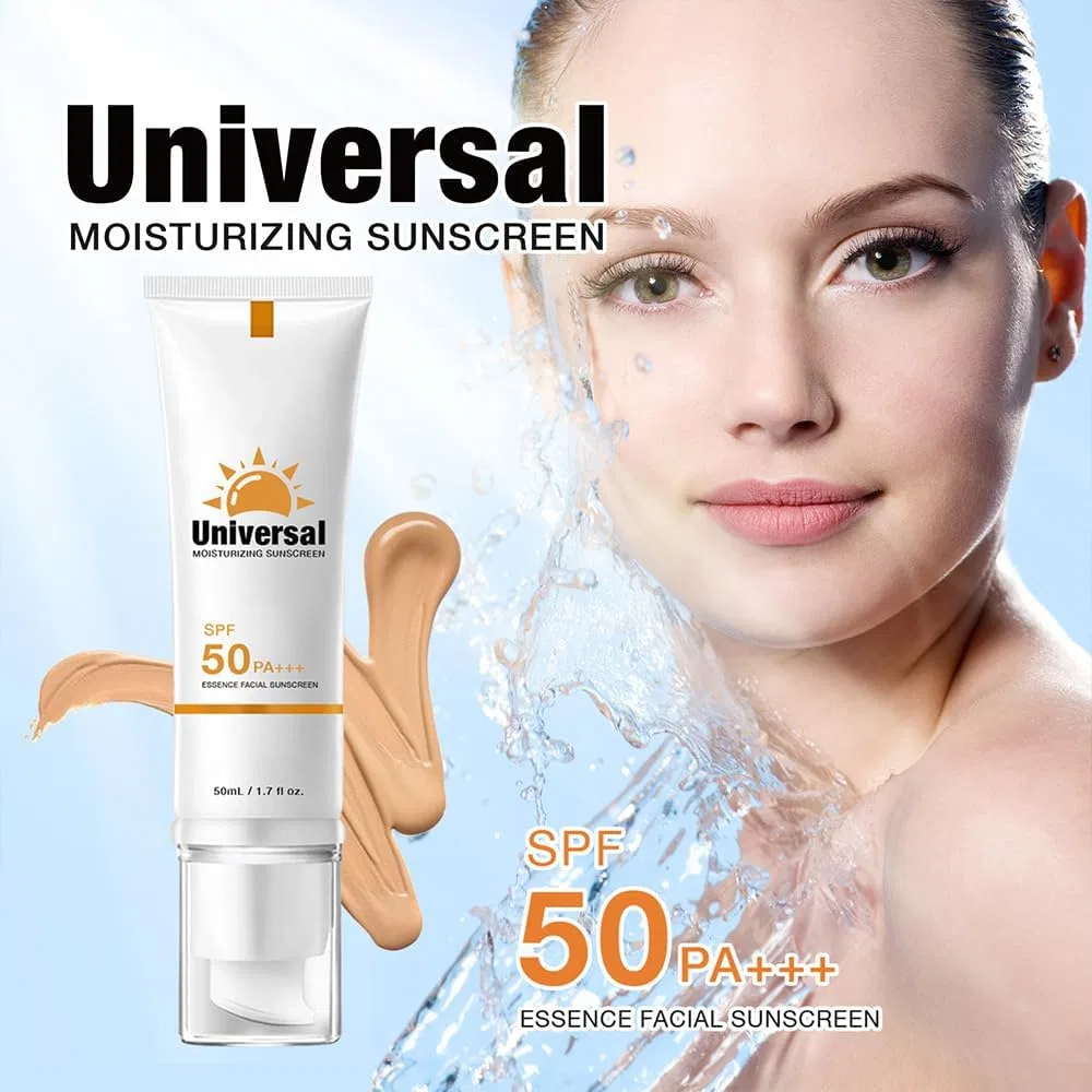 Тонирующий солнцезащитный крем SPF 50 для лица, 2 шт. Lmdgds — фото 3