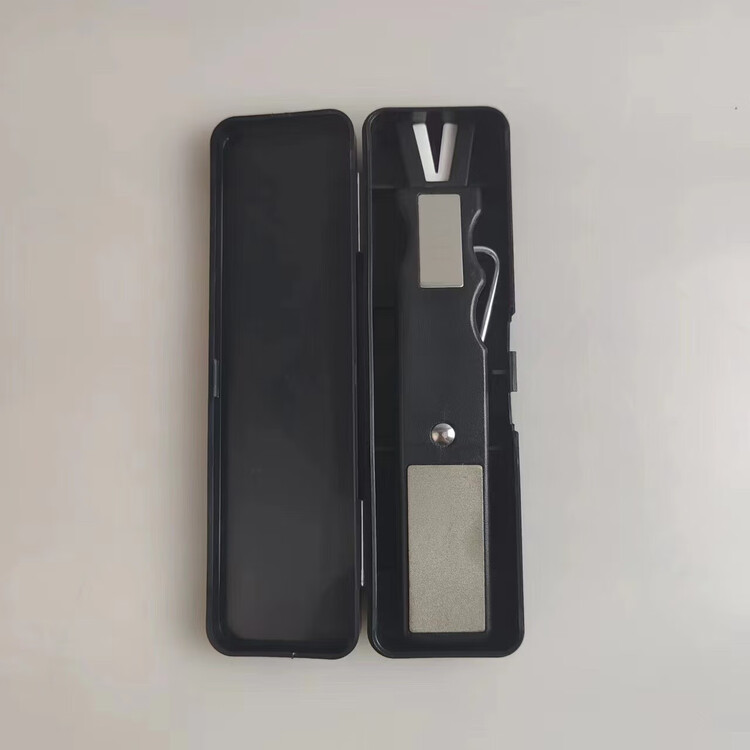 

He Jiagong [DMD] Точилка для коньков, детские фигурные коньки, оборудование для заточки на масляном камне, Y-образная модель [с фиксирующим ремнем]