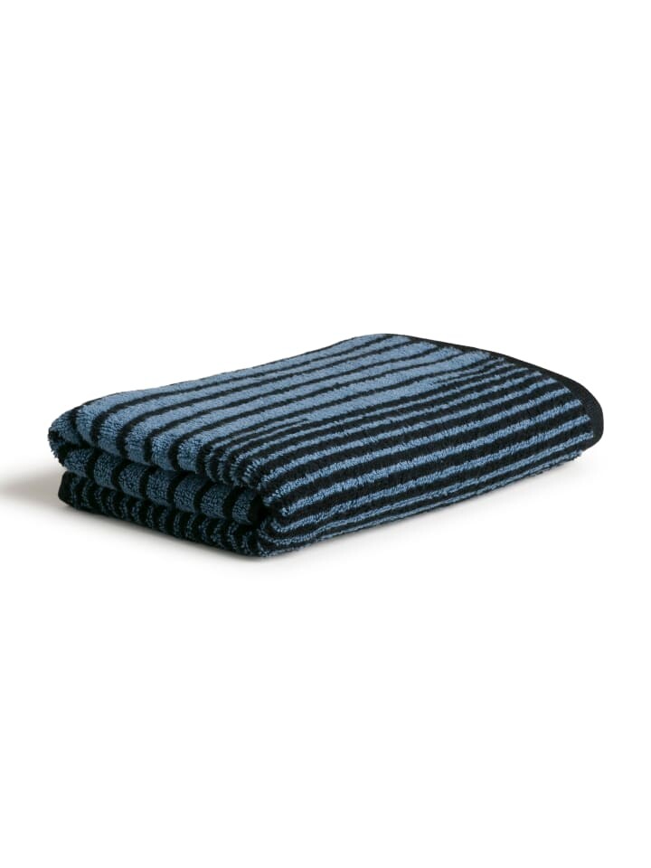 

Полотенце для рук Möve Illusions, цвет steelblue/black