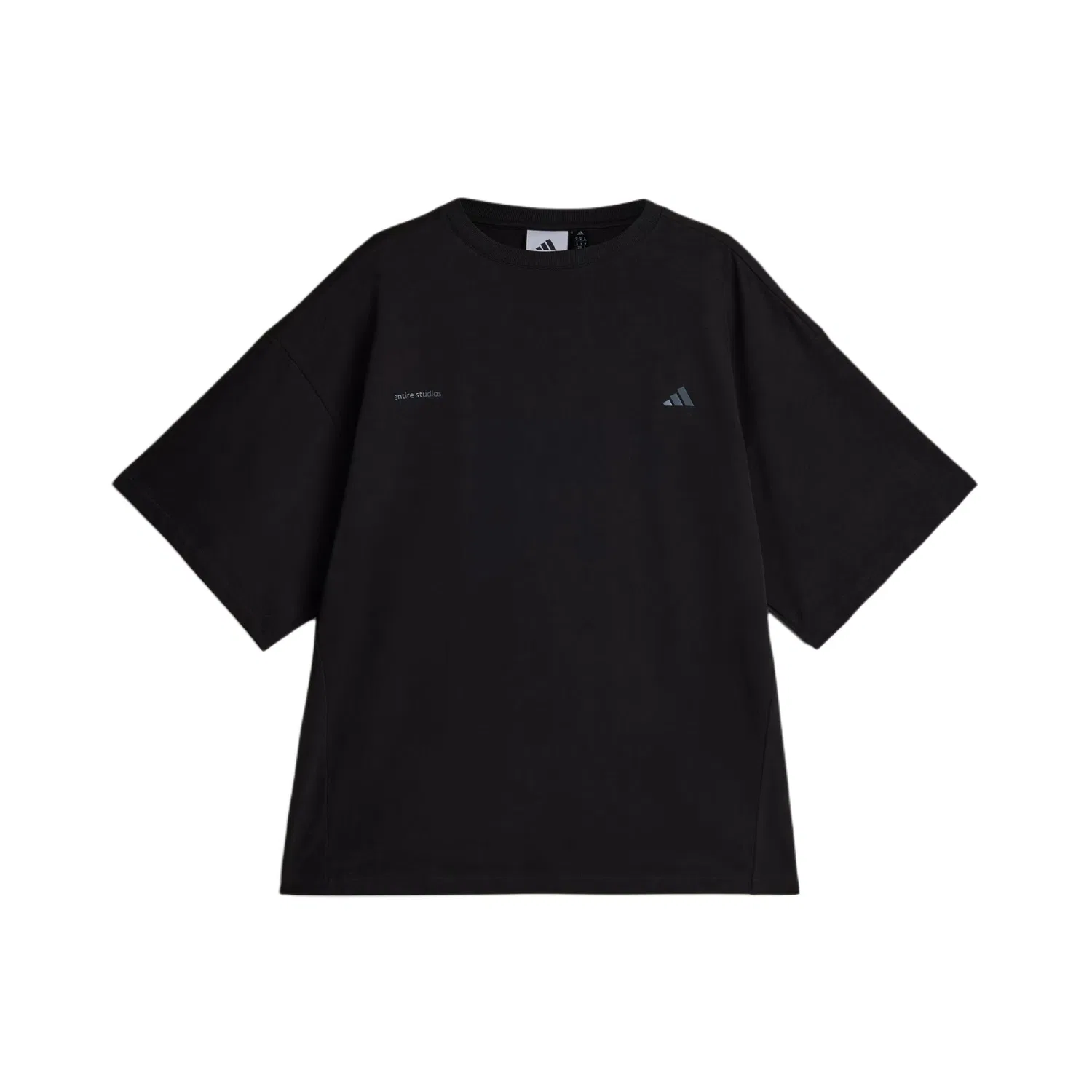 Футболка оверсайз Uniform Adidas x Entire Studios черная