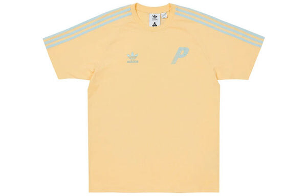 Футболка x palace crossover нагрудный логотип короткий рукав унисекс Adidas, оранжевый — фото 2