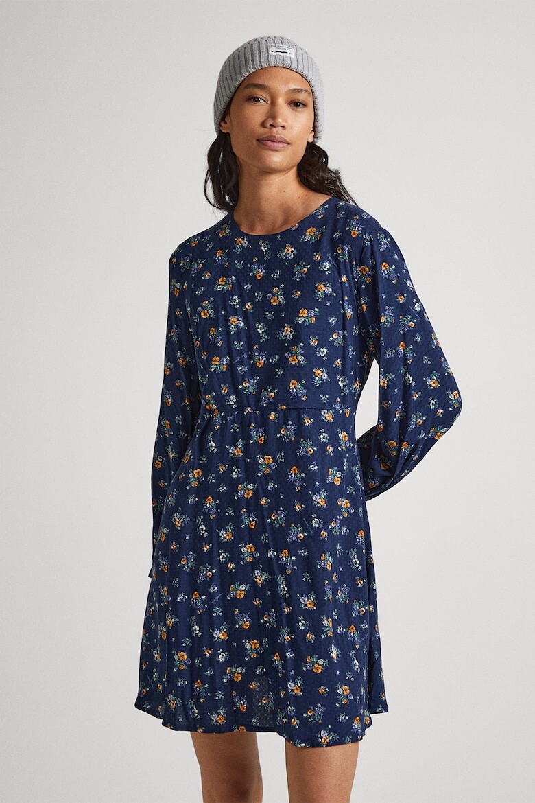 

Короткое платье с цветочным узором Pepe Jeans London, зеленый