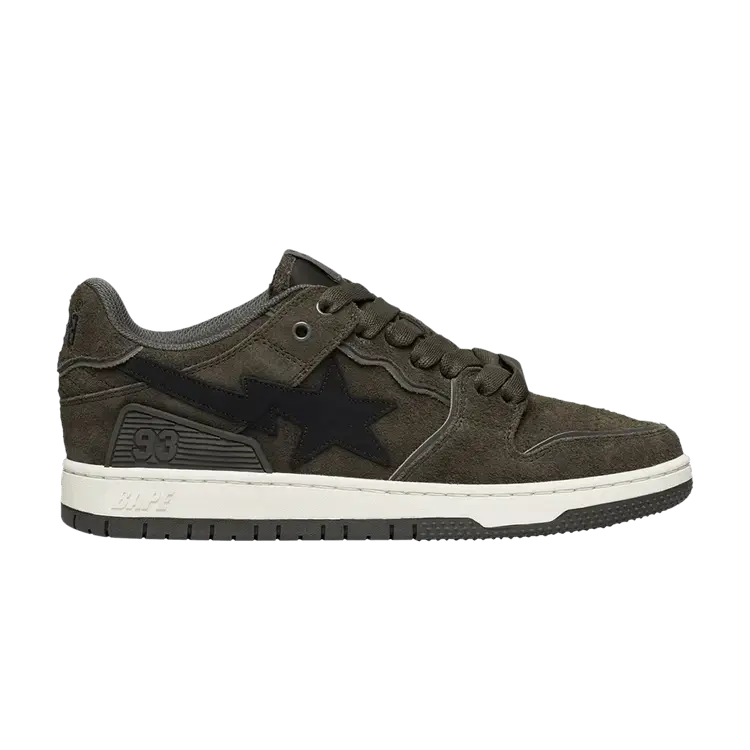 Кроссовки BAPE Wmns Sk8 Sta #3 Black, черный