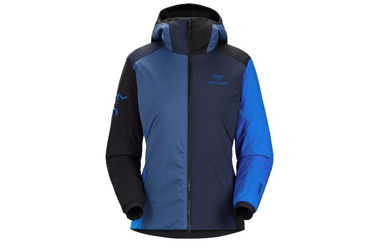 Женская куртка Arc'teryx X Beams Atom Lt Hoody цвета бордо синий Arcteryx, синий/скайрайдер — фото 2