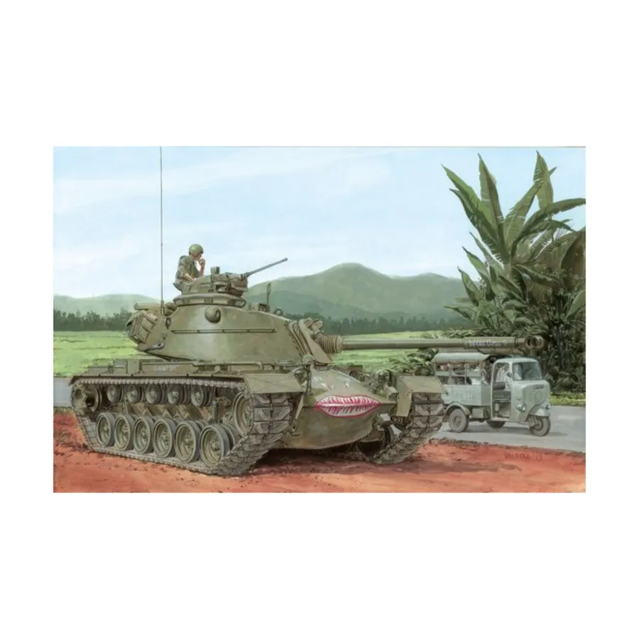 

М48А3 Мод. Б (Умный комплект), Dragon Models - Modern AFV Series (1:35)