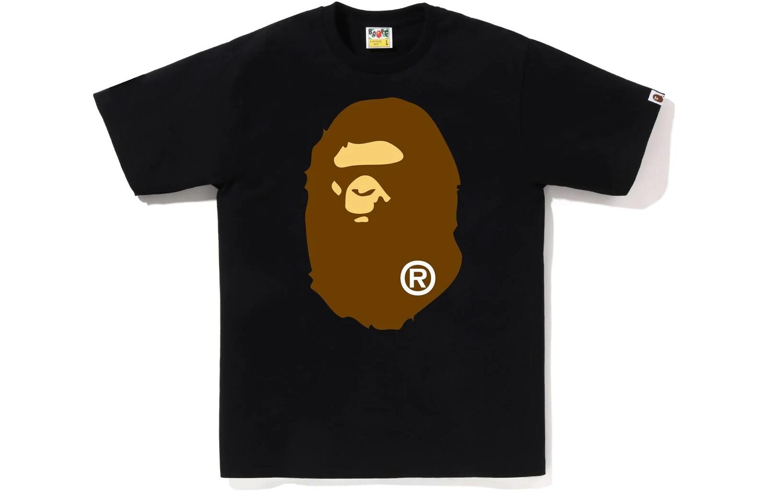 

Футболка BAPE Big Ape Head SS23 A Bathing Ape, фиолетовый