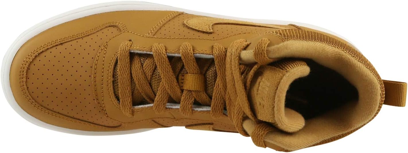 Мужские кроссовки Nike Court Borough Mid (Gs), белый/черный — фото 3