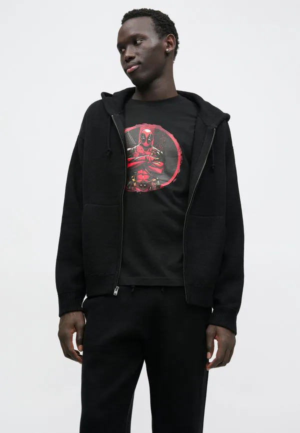 Компактные спортивные штаны из мягкого хлопка Gap, Black — фото 4