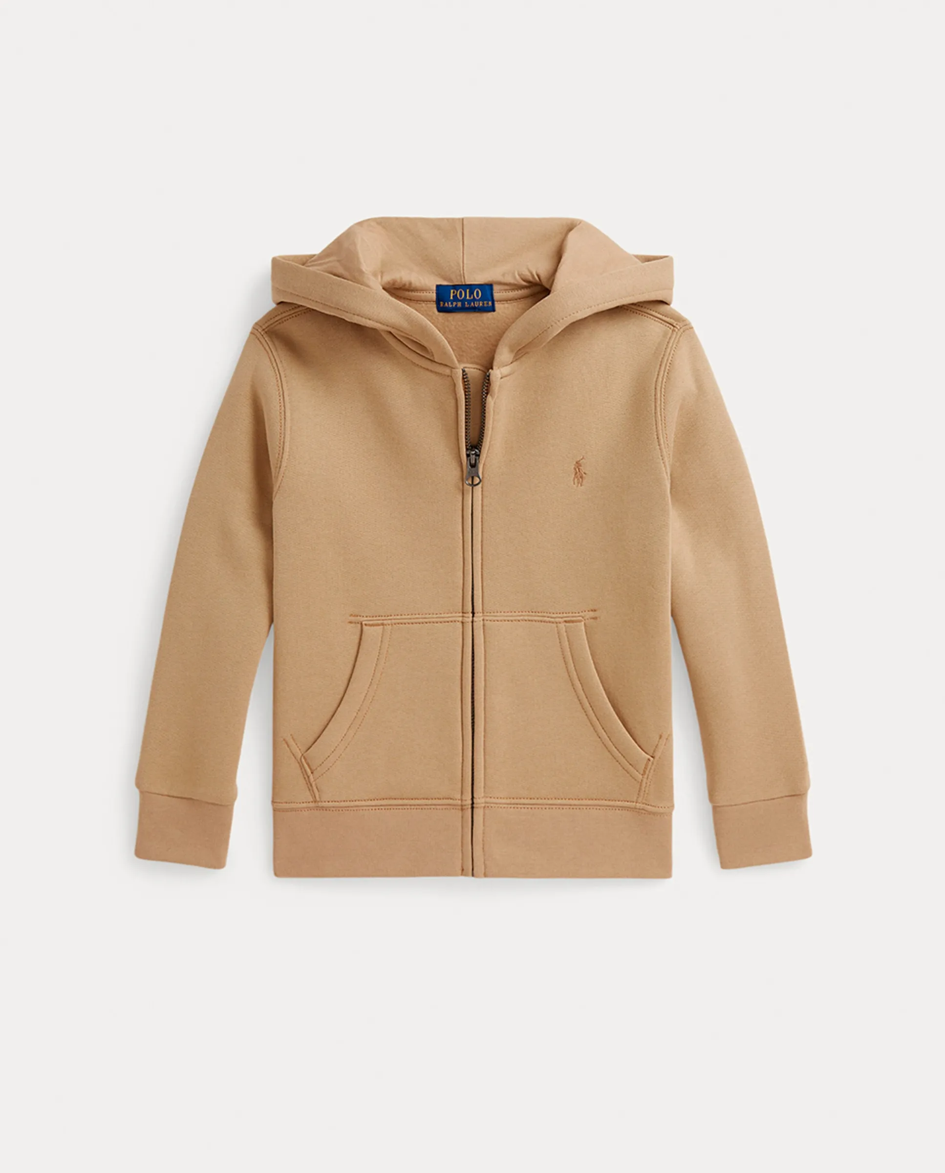 

Унисекс-толстовка с капюшоном и молнией Polo Ralph Lauren, бежевый