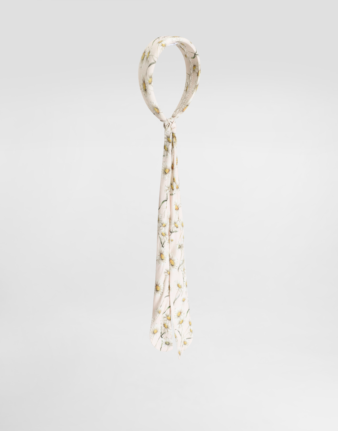 

Ободок с принтом маргариток и ниспадающими лентами Dolce&Gabbana, мультиколор