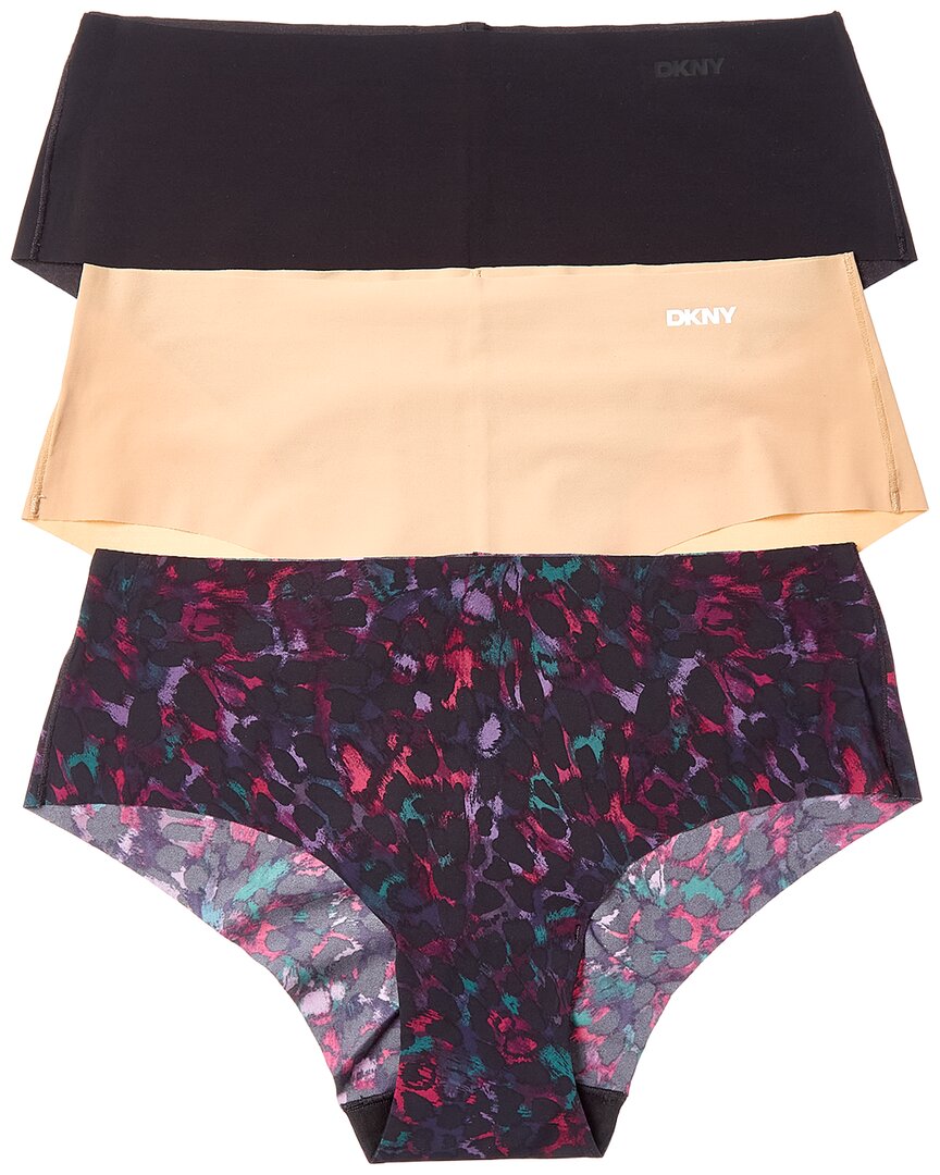 

Набор из 3 лазерных вырезов DKNY в стиле хипстер, мультиколор