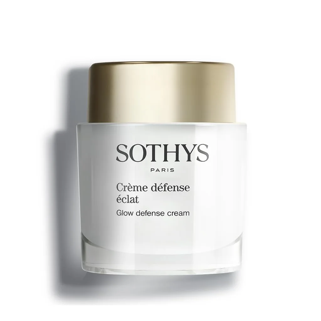 Крем для лица Sothys — Glow Defense Cream - дневной увлажняющий для тусклой кожи, поддерживает сияние