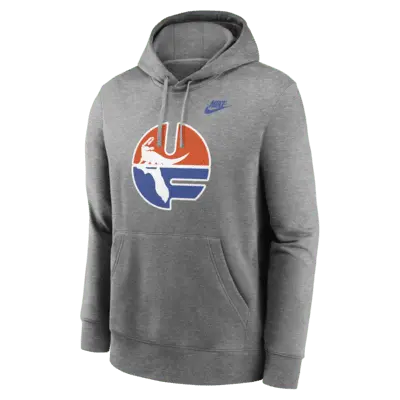

Худи Nike Florida Gators Legacy Club Primary Logo, темно-серый