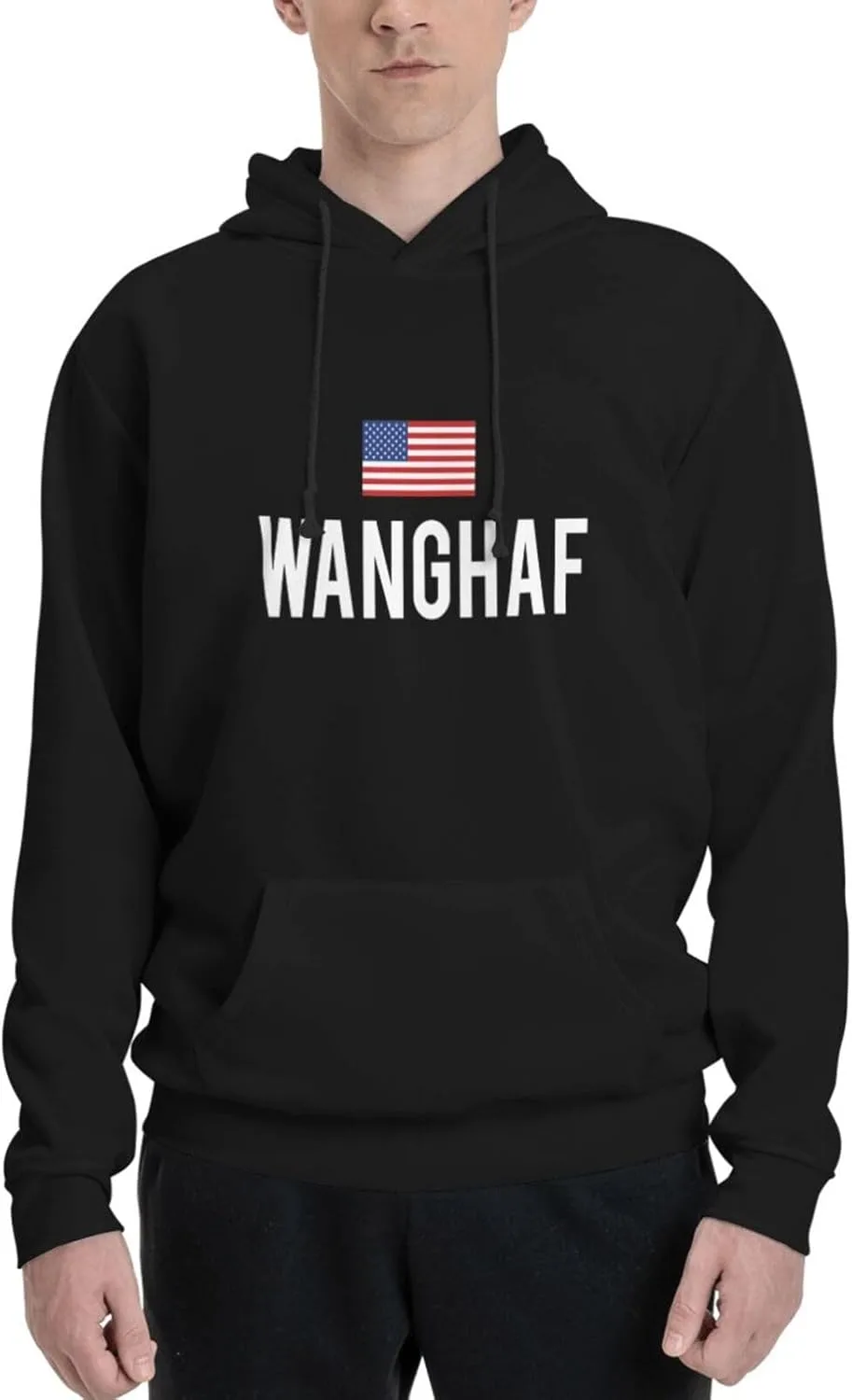 

Толстовка Wanghaf с капюшоном, флисовая, для осени и зимы AINVLENAN
