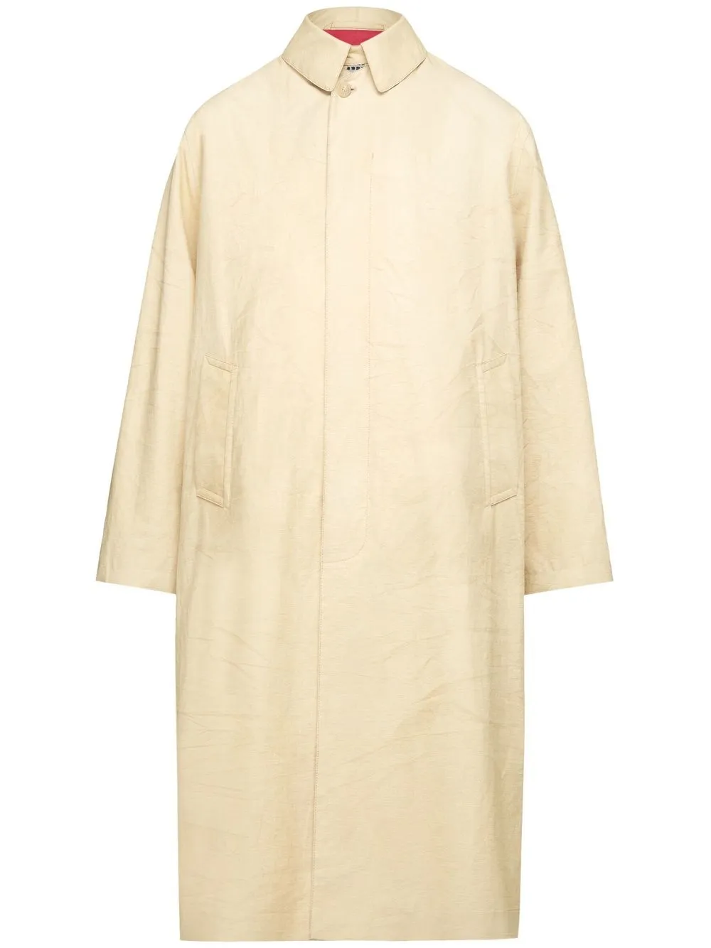 

Двубортный тренч Utility MAISON MARGIELA, коричневый