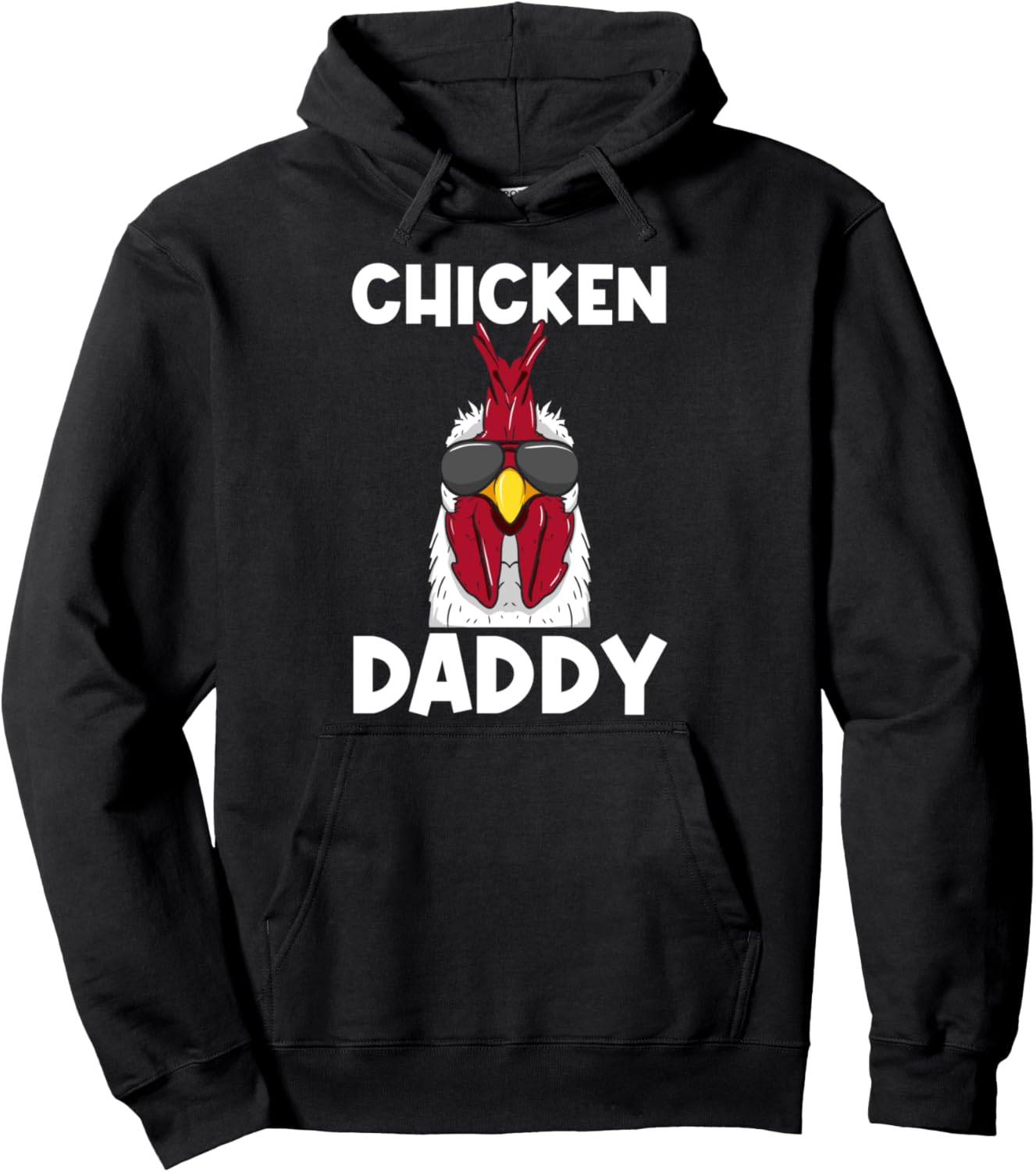 

Худи Папа-птица Funny Sayings For Chicken Fans, черный