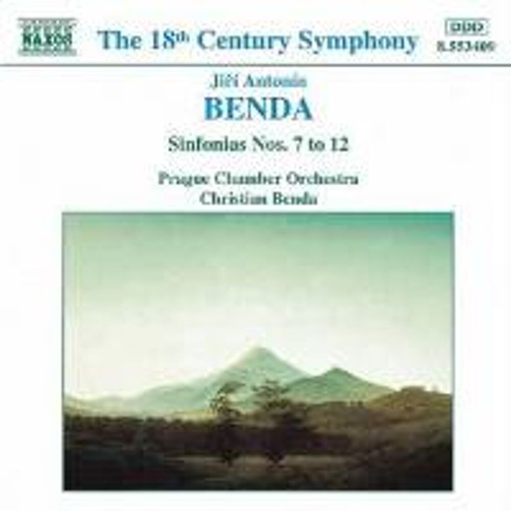 

Диск CD Benda J.A.: Sinfonias Nos. 7-12 - Jiri Antonin Benda, Christian Benda, Prague Chamber Orchestra