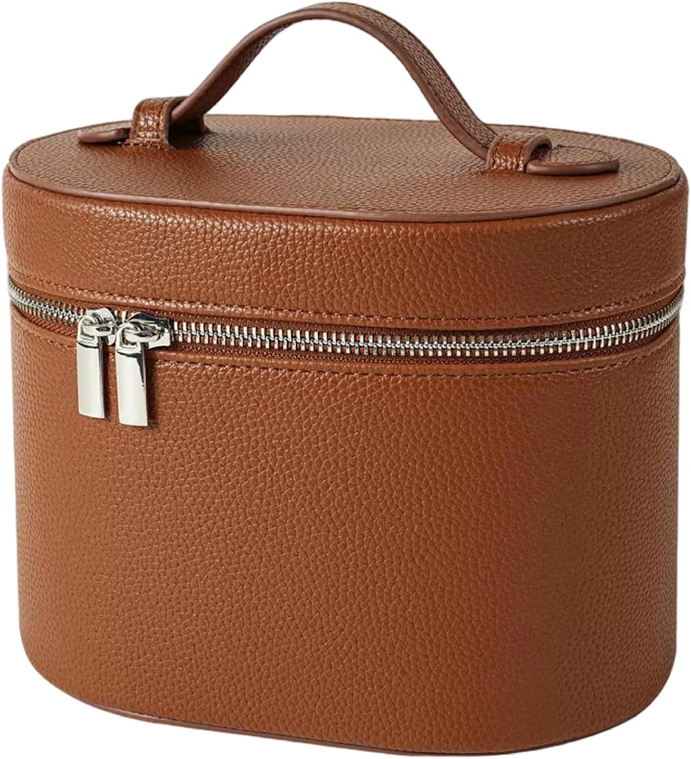 Косметичка дорожная из искусственной кожи Tsawntd, Brown