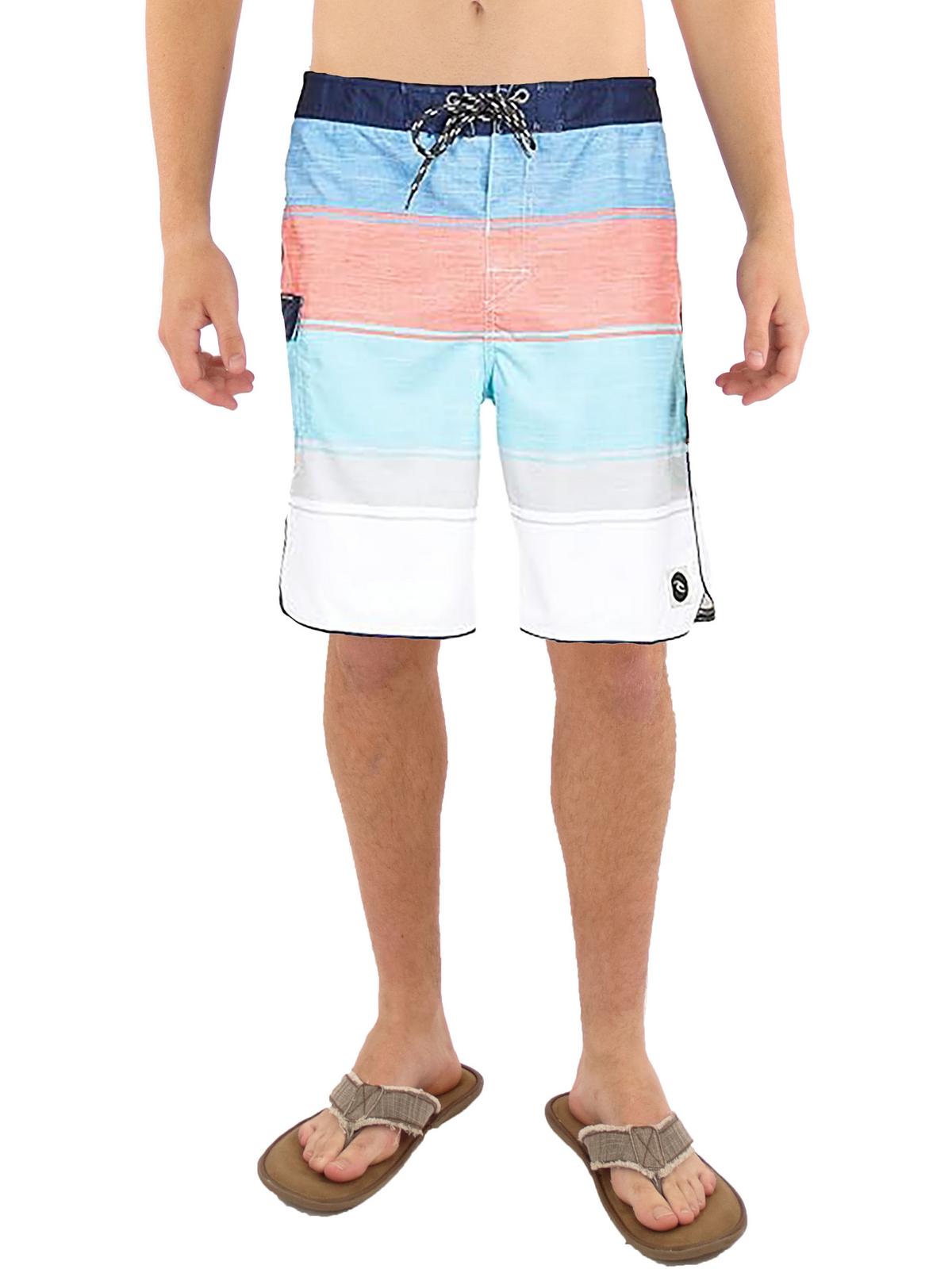 

Мужские шорты для серфинга Surf Craft с принтом и шнуровкой Rip Curl, красный