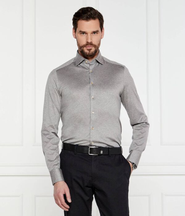 

Рубашка Slim fit Stenströms, серый