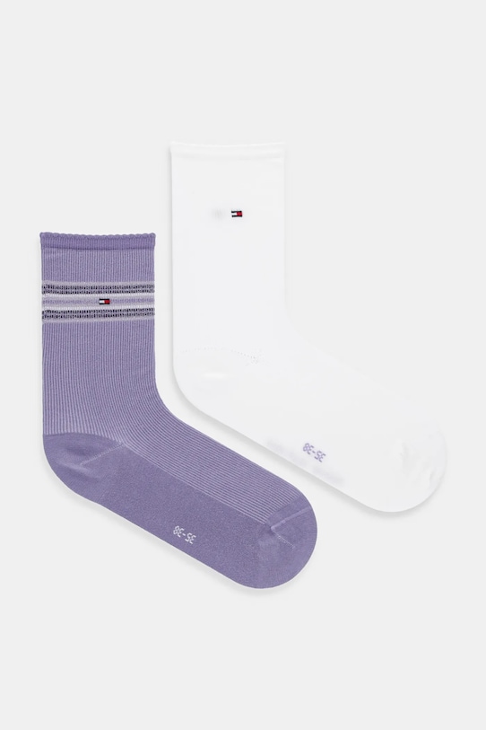 

Носки 2 пары Tommy Hilfiger, фиолетовый