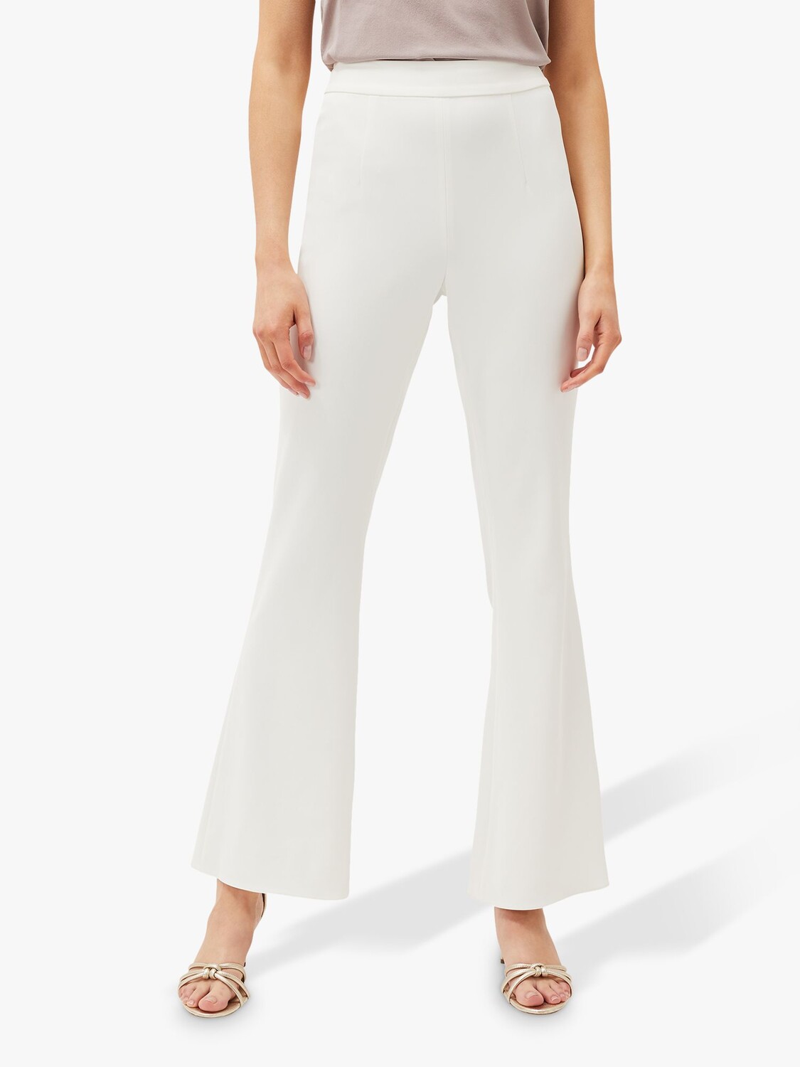 

Широкие костюмные брюки Phase Eight Solange, цвет слоновой кости