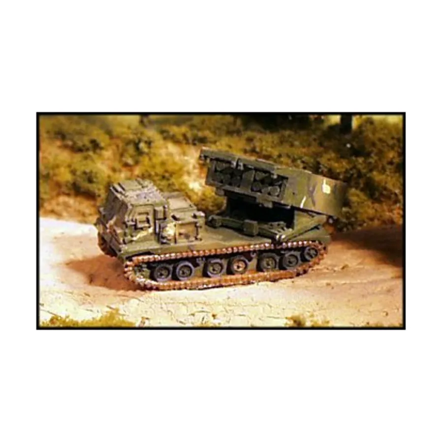 

РСЗО, Modern Micro Armour - United States - Self-Propelled and Towed Guns (1:285)