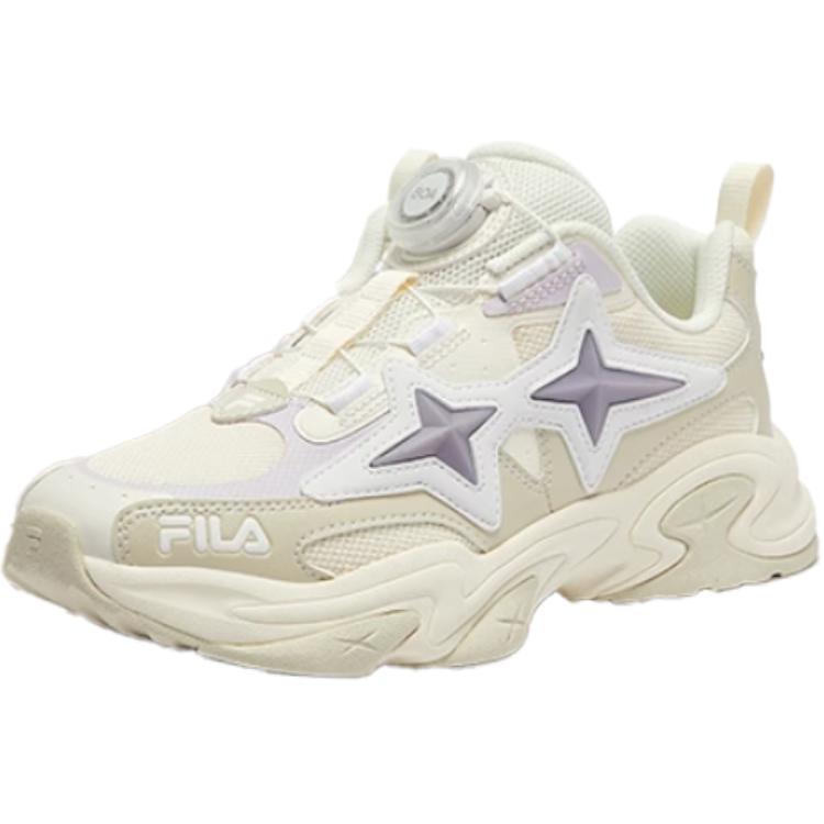 

Кроссовки для бега BOA Polaris Anti Slip, износостойкие, низкие, детские, подростковые FILA KIDS, белый