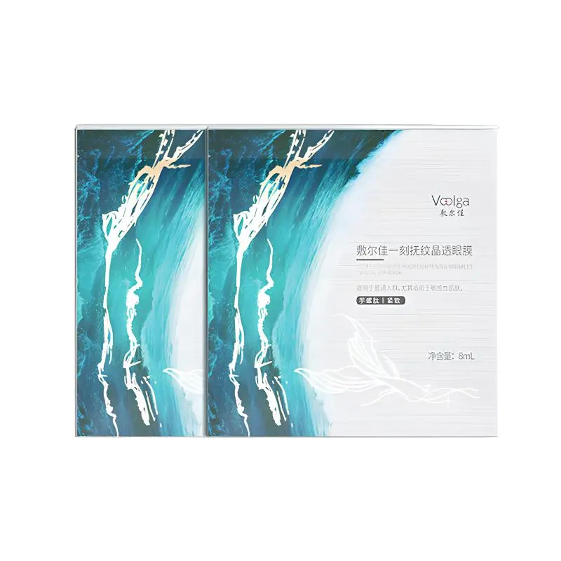 Маска для глаз One Stroke Smooth Crystal Clear против морщин успокаивающая подтягивающая восстанавливающая Voolga — фото 3