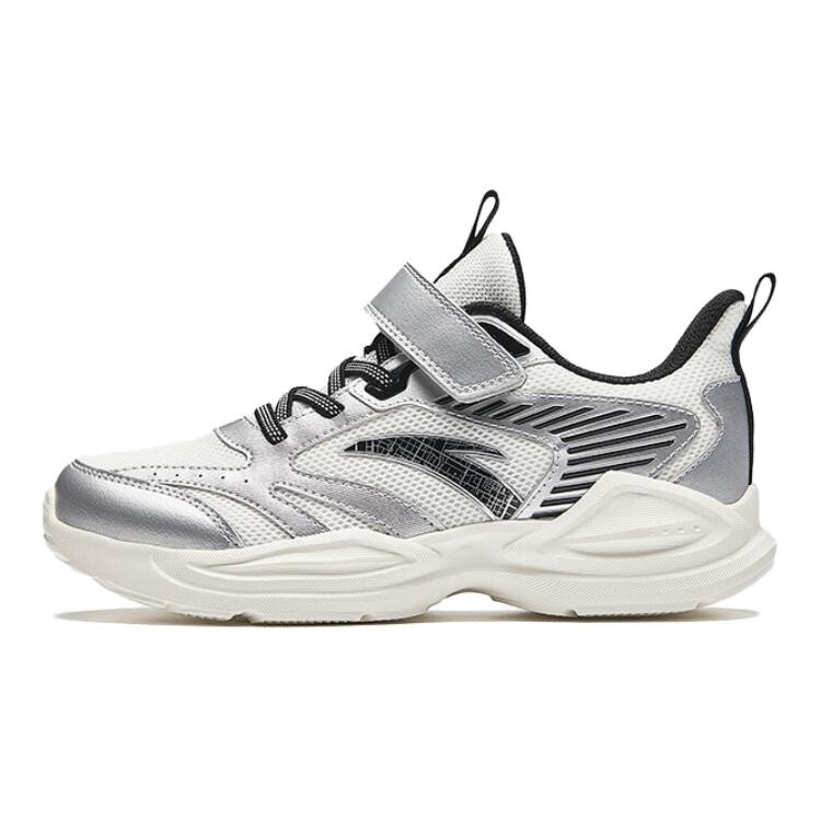 

Детские кроссовки GS Low-top Белые/Серебристые/Черные Anta Kids, белый/серебряный/черный