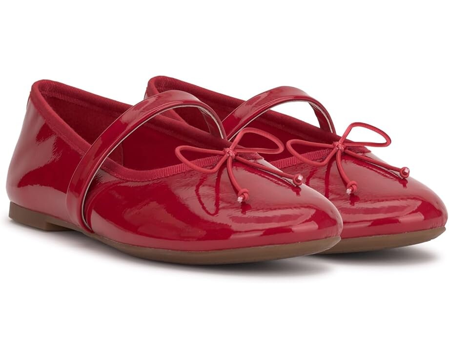 

Туфли на плоской подошве Jessica Simpson Azalina Mary Jane Flats, цвет Red Muse
