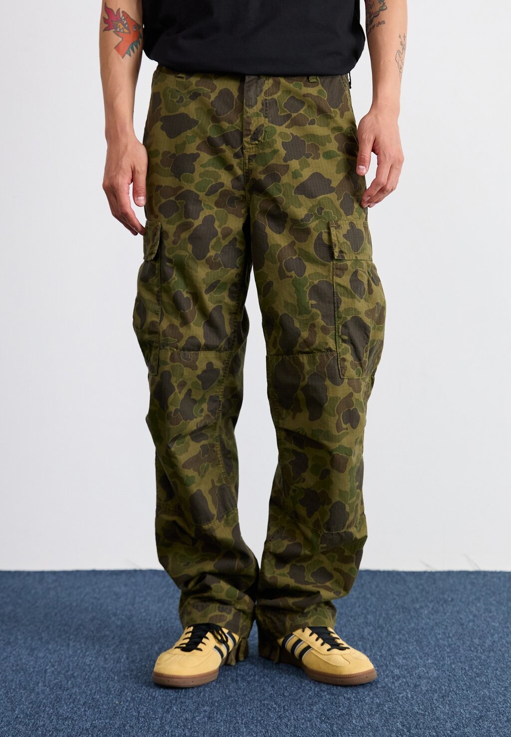 

Брюки-карго DUCK PANT Carhartt WIP, зеленый